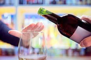wine drinking - Copyright – Stock Photo / Register Mark