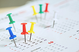 calendar - Copyright – Stock Photo / Register Mark