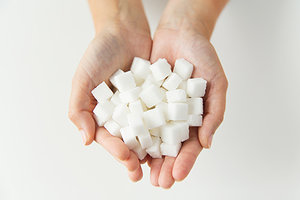 sugar cubes - Copyright – Stock Photo / Register Mark