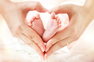 newborn baby - Copyright – Stock Photo / Register Mark