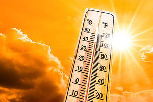 high temperature - Copyright – Stock Photo / Register Mark