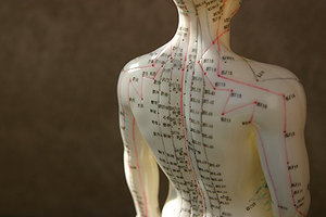 acupuncture points - Copyright – Stock Photo / Register Mark