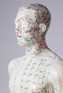 acupuncture points - Copyright – Stock Photo / Register Mark