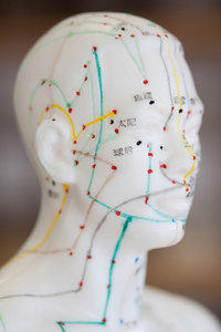 acupuncture points - Copyright – Stock Photo / Register Mark