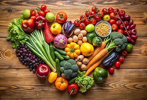 Top 5 Veggies for Health - Copyright – Stock Photo / Register Mark