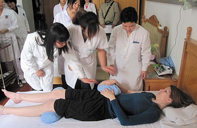 Acupuncture Today in China - Copyright – Stock Photo / Register Mark