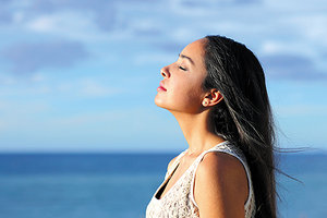 breathing techniques - Copyright – Stock Photo / Register Mark