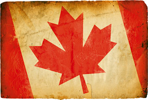 Canadian flag - Copyright – Stock Photo / Register Mark