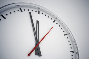 Less Time Than Required - Copyright – Stock Photo / Register Mark