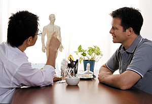 patient consultation - Copyright – Stock Photo / Register Mark