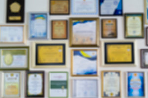 diplomas - Copyright – Stock Photo / Register Mark