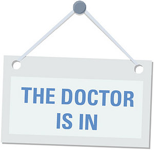 doctor is in - Copyright – Stock Photo / Register Mark