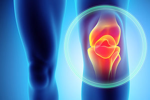 Knee Therapy: Art or Science? - Copyright – Stock Photo / Register Mark