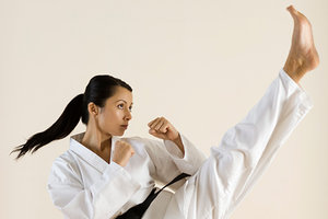 karate girl - Copyright – Stock Photo / Register Mark