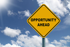 opportunity ahead - Copyright – Stock Photo / Register Mark