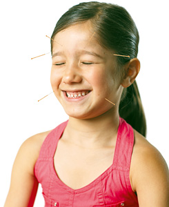 Pediatric Acupuncture - Copyright – Stock Photo / Register Mark