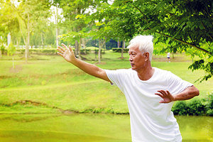 qigong - Copyright – Stock Photo / Register Mark