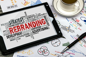 rebranding - Copyright – Stock Photo / Register Mark