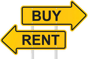 rent or buy - Copyright – Stock Photo / Register Mark