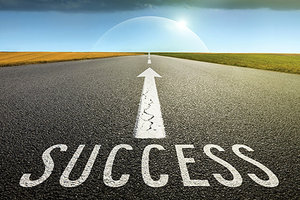 road to success - Copyright – Stock Photo / Register Mark