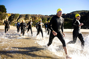 swimmers - Copyright – Stock Photo / Register Mark