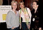 Trish Mitchell, Charlotte Sobeck and Lynda Shannon at the Southwest Symposium. - Copyright – Stock Photo / Register Mark