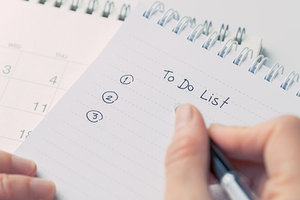 to-do list - Copyright – Stock Photo / Register Mark