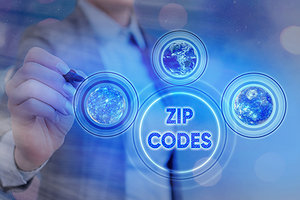 zip code - Copyright – Stock Photo / Register Mark